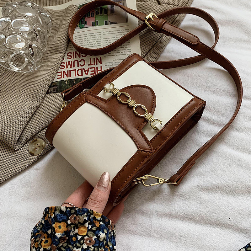New Trendy Fashion Small Square Bag Net Celebrity Explosion Cross-body Mobile Phone Bag