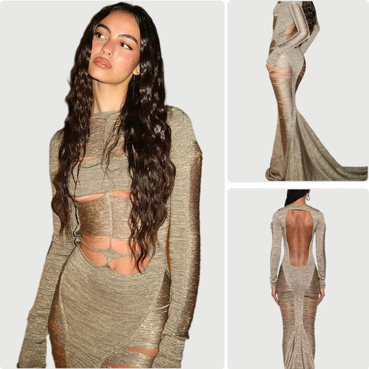 Autumn Fashion Elegant Long-sleeve Sexy Dress