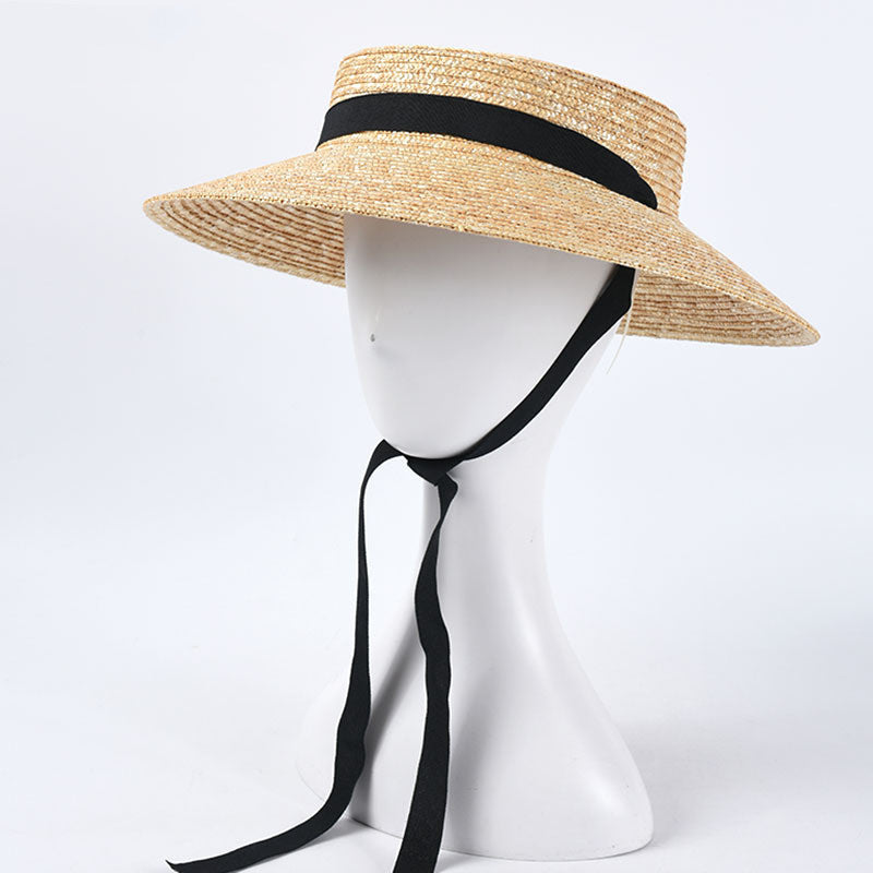 French Vintage Straw Hat Ladies Vacation