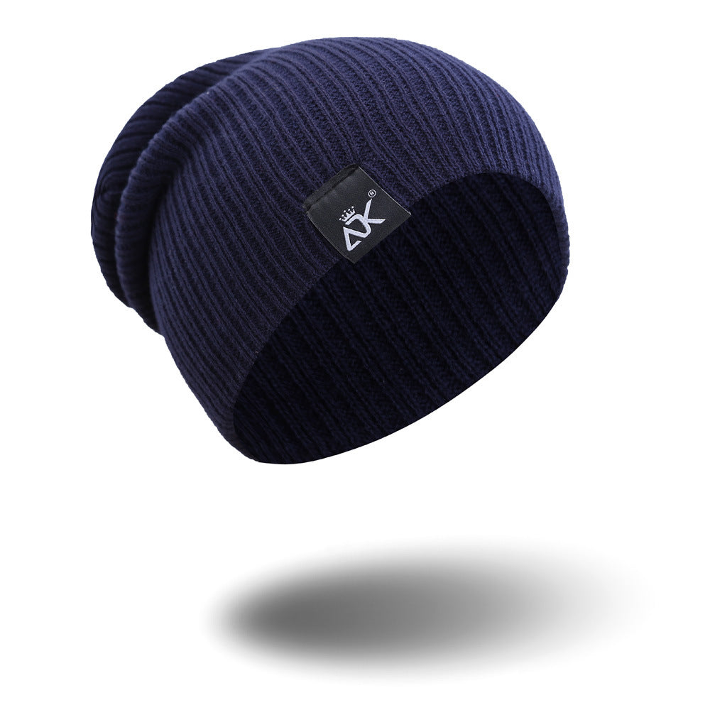 Autumn And Winter Satin Outdoor Versatile Wool Hat