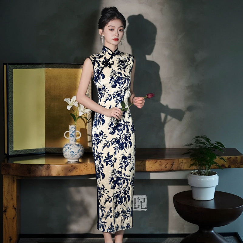 Fashionable Minimalist Retro Slim Fit Womens Dress