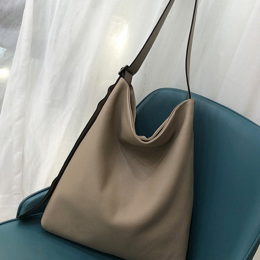 New Top Layer Cowhide Natural Fall Crossbody Shoulder Bag