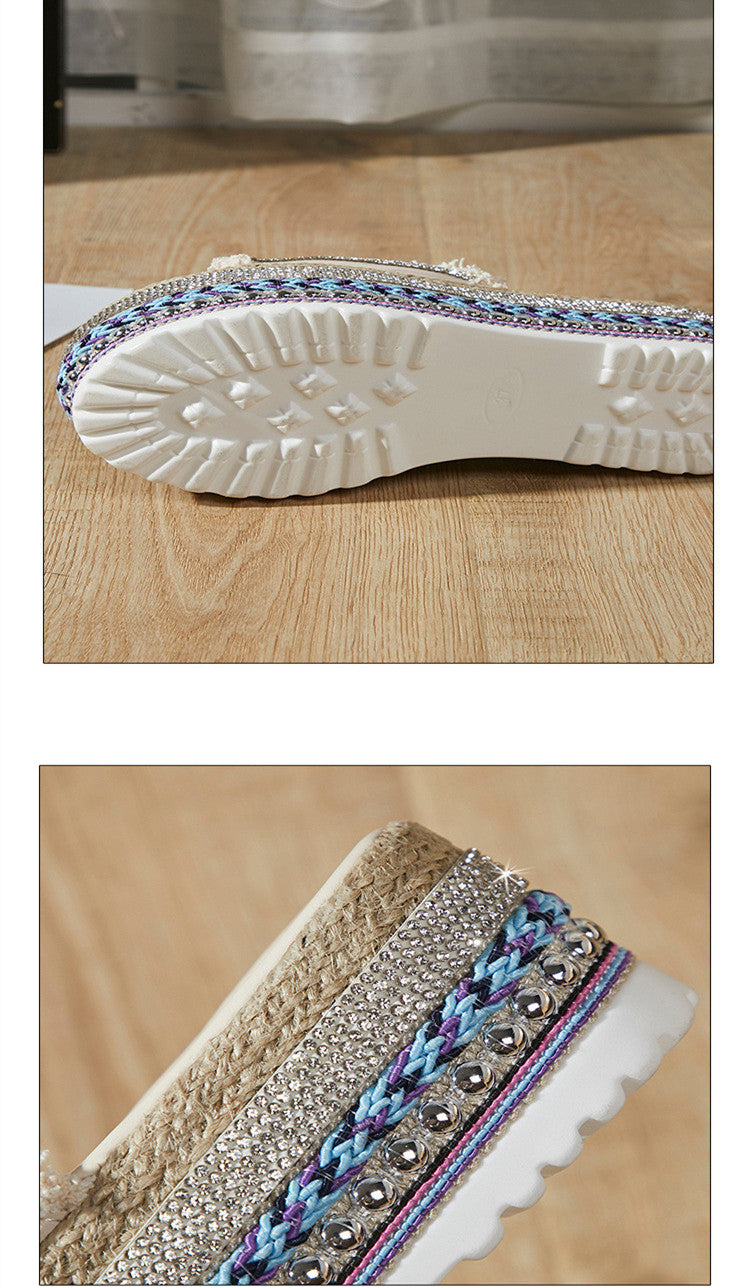 Casual Sponge Cake Thick-soled Increase Women's Slippers
