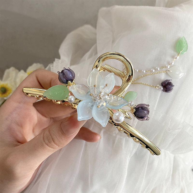 National Style Accessories Grab Clip Large Ancient Style Retro