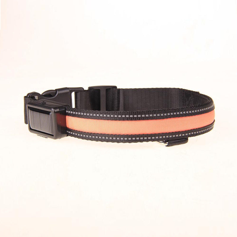 Solar LED Luminous Pet Dog Fashion Collar