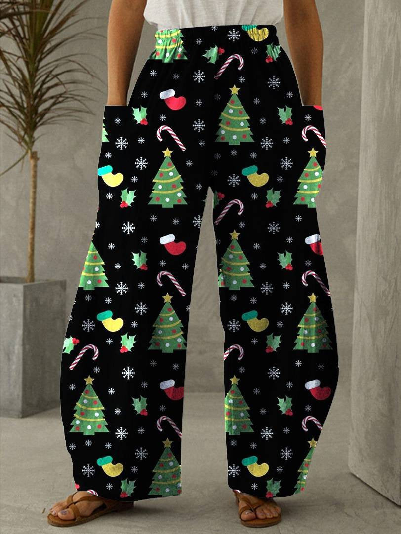 Ins Christmas Casual Pants In Europe And America