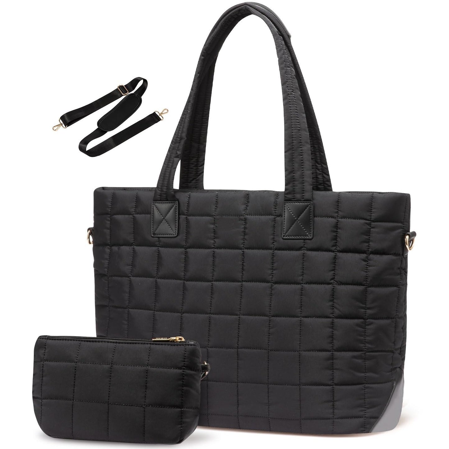 Large Capacity Tote Trendy Rhombus Shoulder Bag