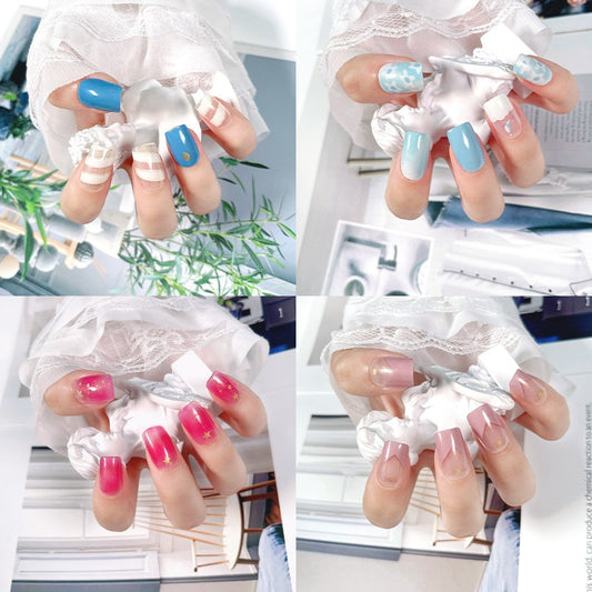 Gel Nail Stickers 3d Phototherapy
