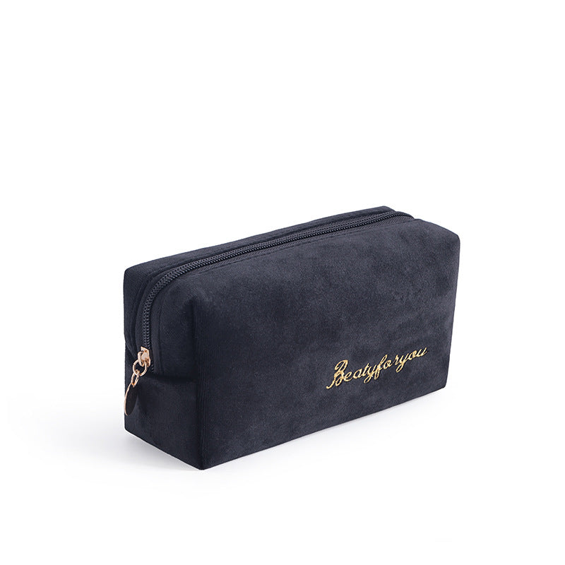 Flannel Cosmetic Storage Bag Tote Cloth