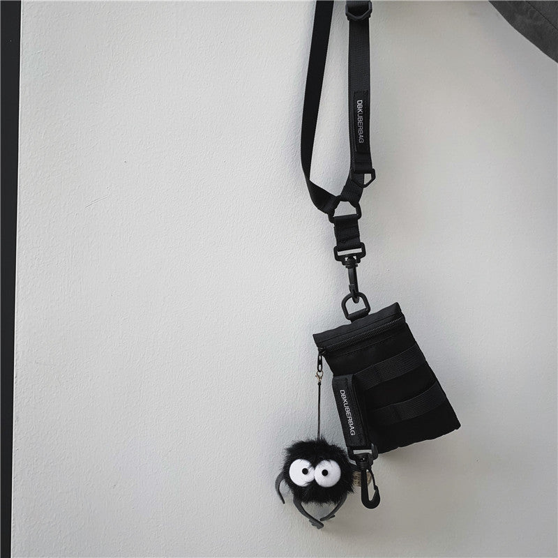 Crossbody Lille Taske Nylon Taktisk Bæltetaske