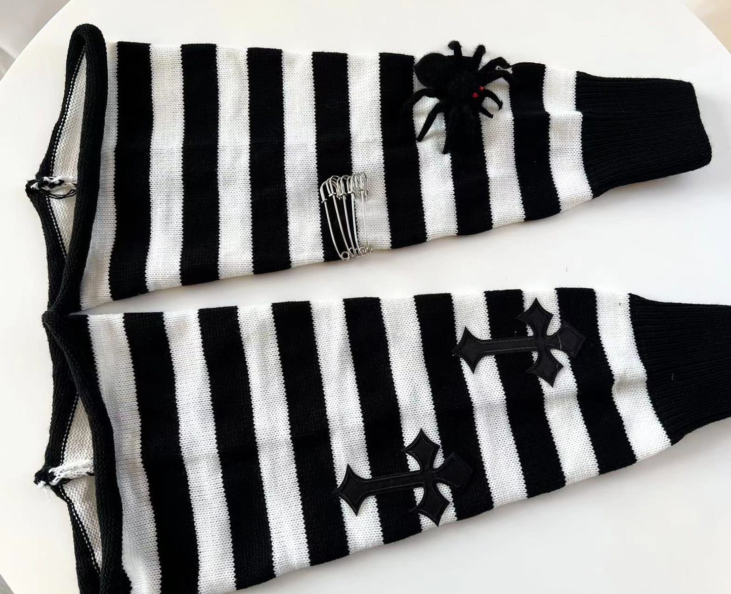 Punk JK Academy Stacked Striped Socks