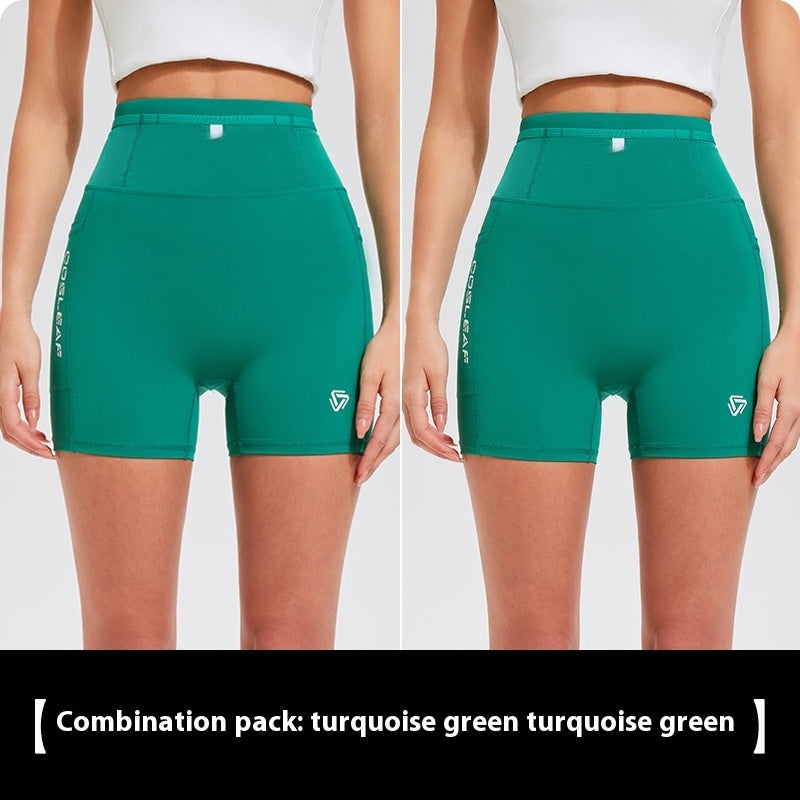 Women's Elastic Breathable Hip-lifting Fitness Shorts