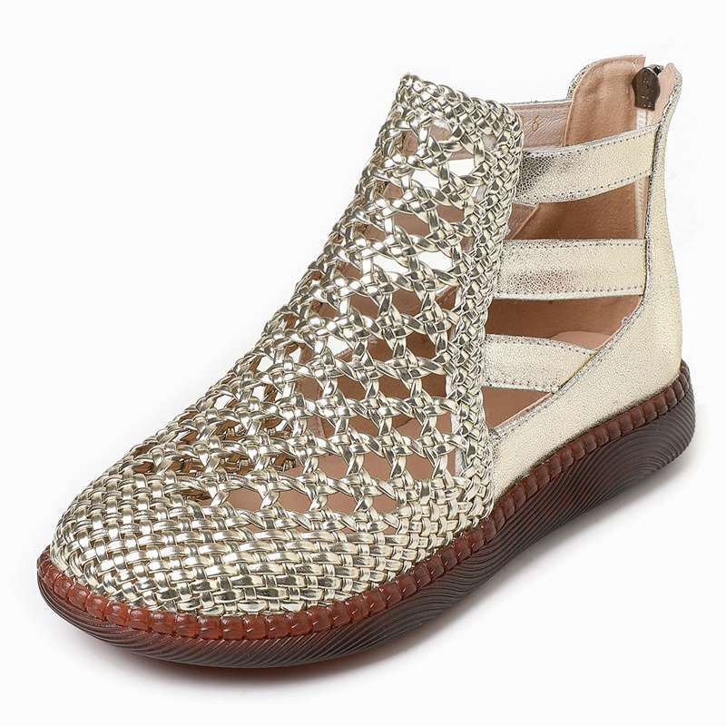 Flat Soft-soled Comfortable Mom Shoes Sandals