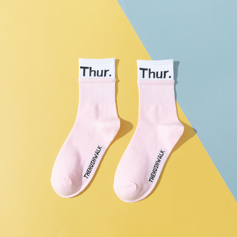 New Sports Casual Parent-child Socks