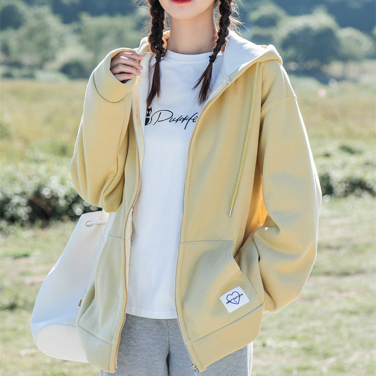 Casual Loose Small Thickened Top College Trend