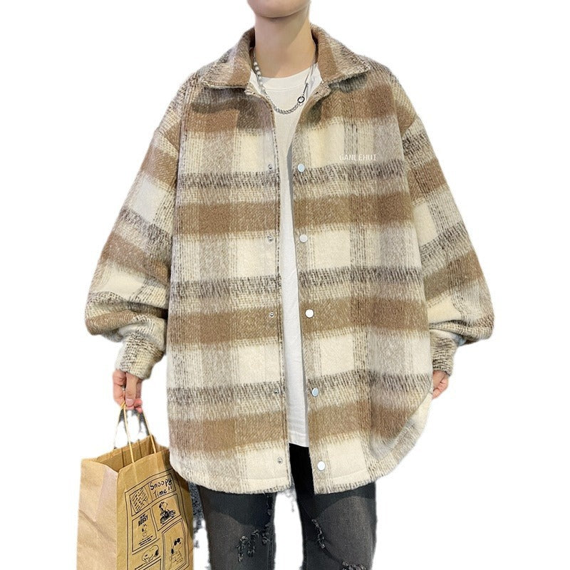 Retro Short Coat New Padded Lapel Casual Jacket