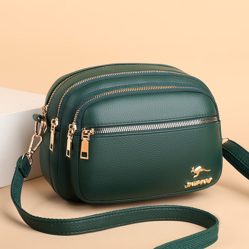 Multi-layer Versatile Crossbody Shoulder Bag