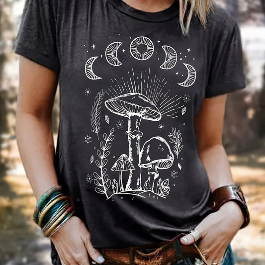 3D Printed T-shirt Women's Short Sleeve New
