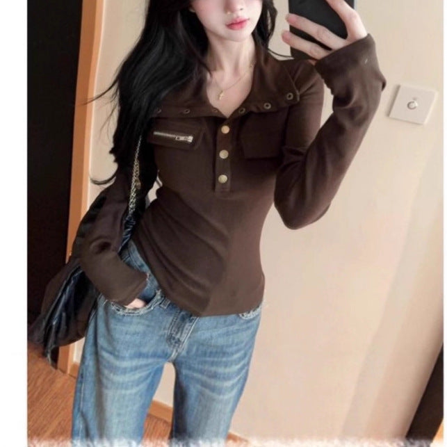 Elegant Versatile Figure-flattering Top For Women