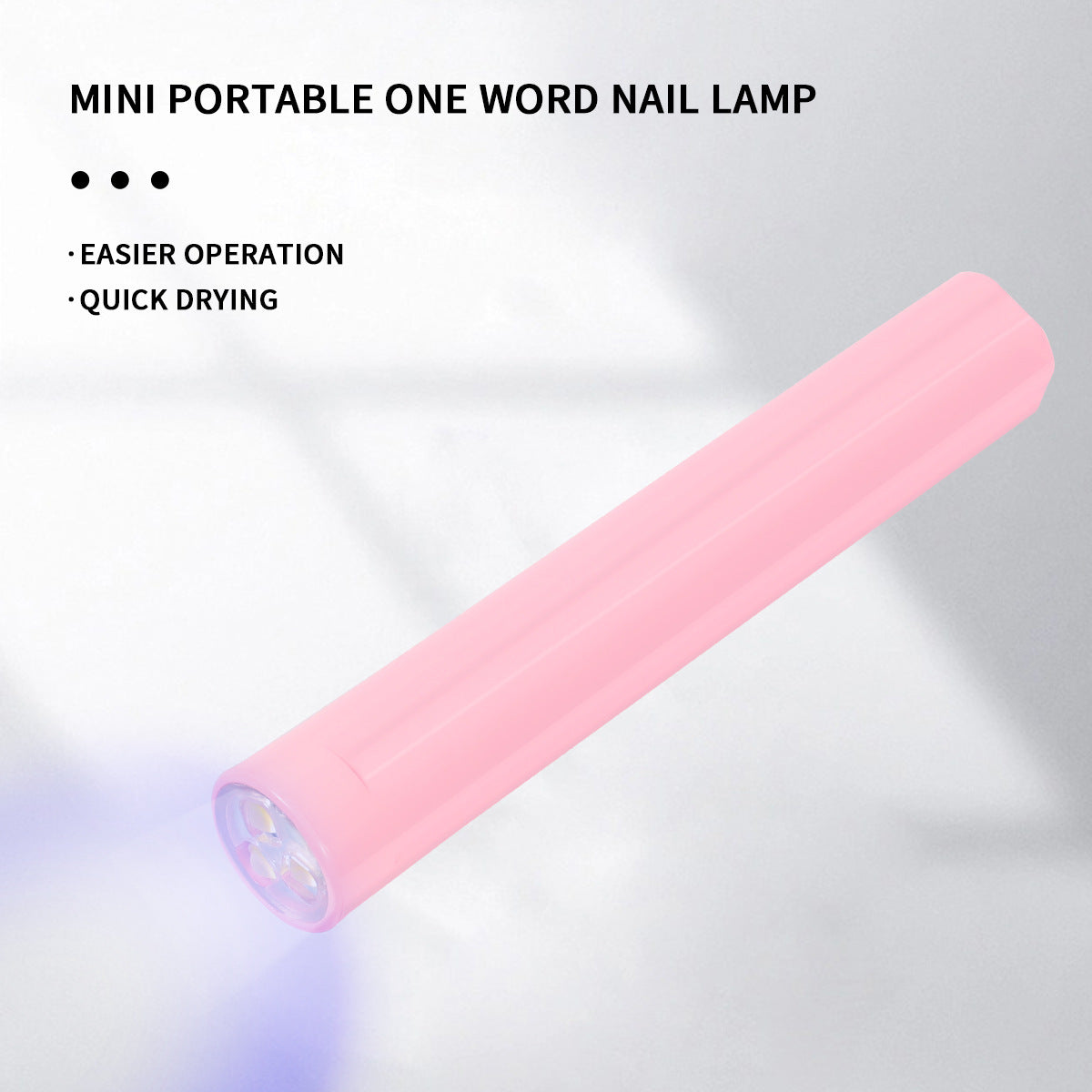 Handheld Manicure In-line Lamps Small Portable