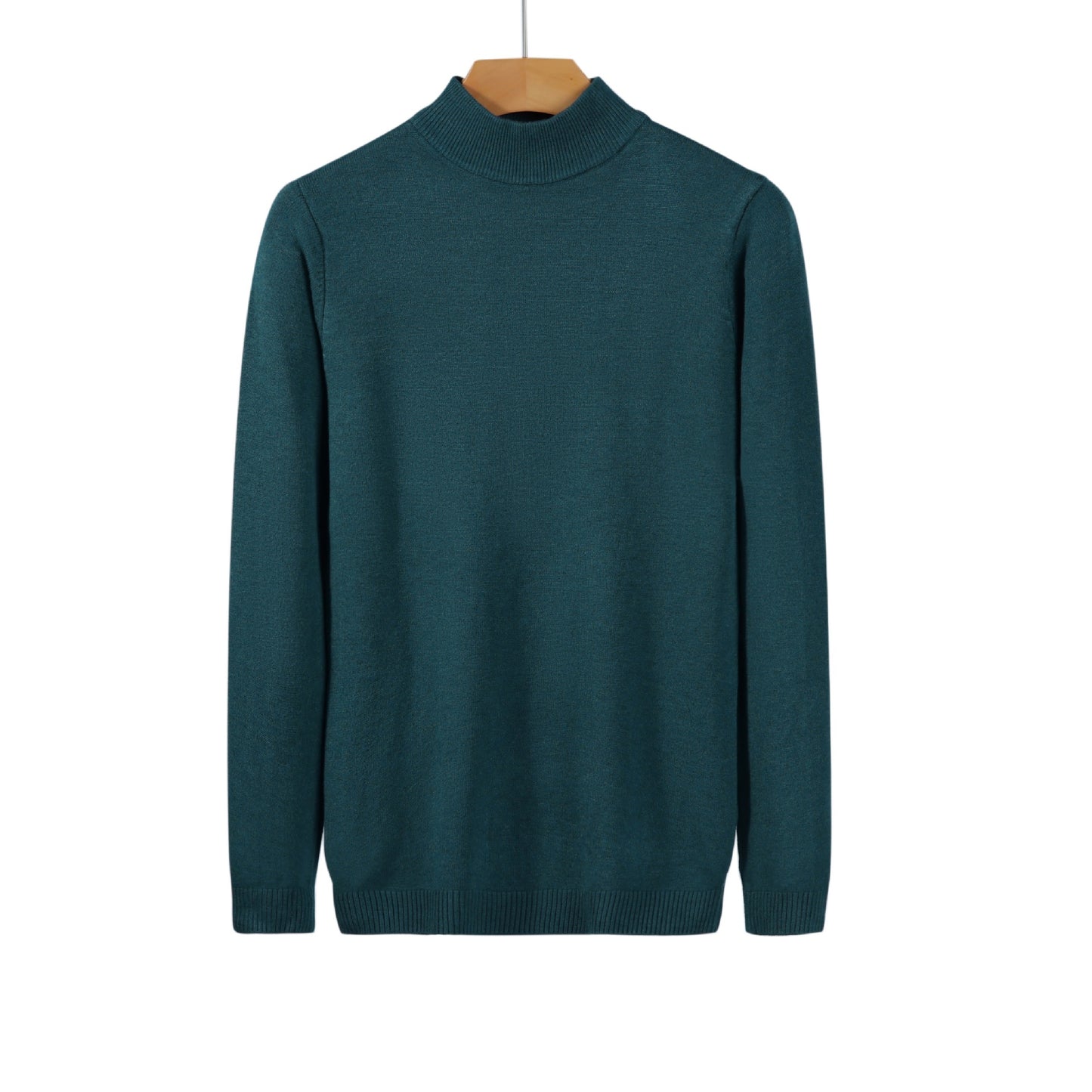 Knitted Base-Layer Casual Men's Wholesale Tops