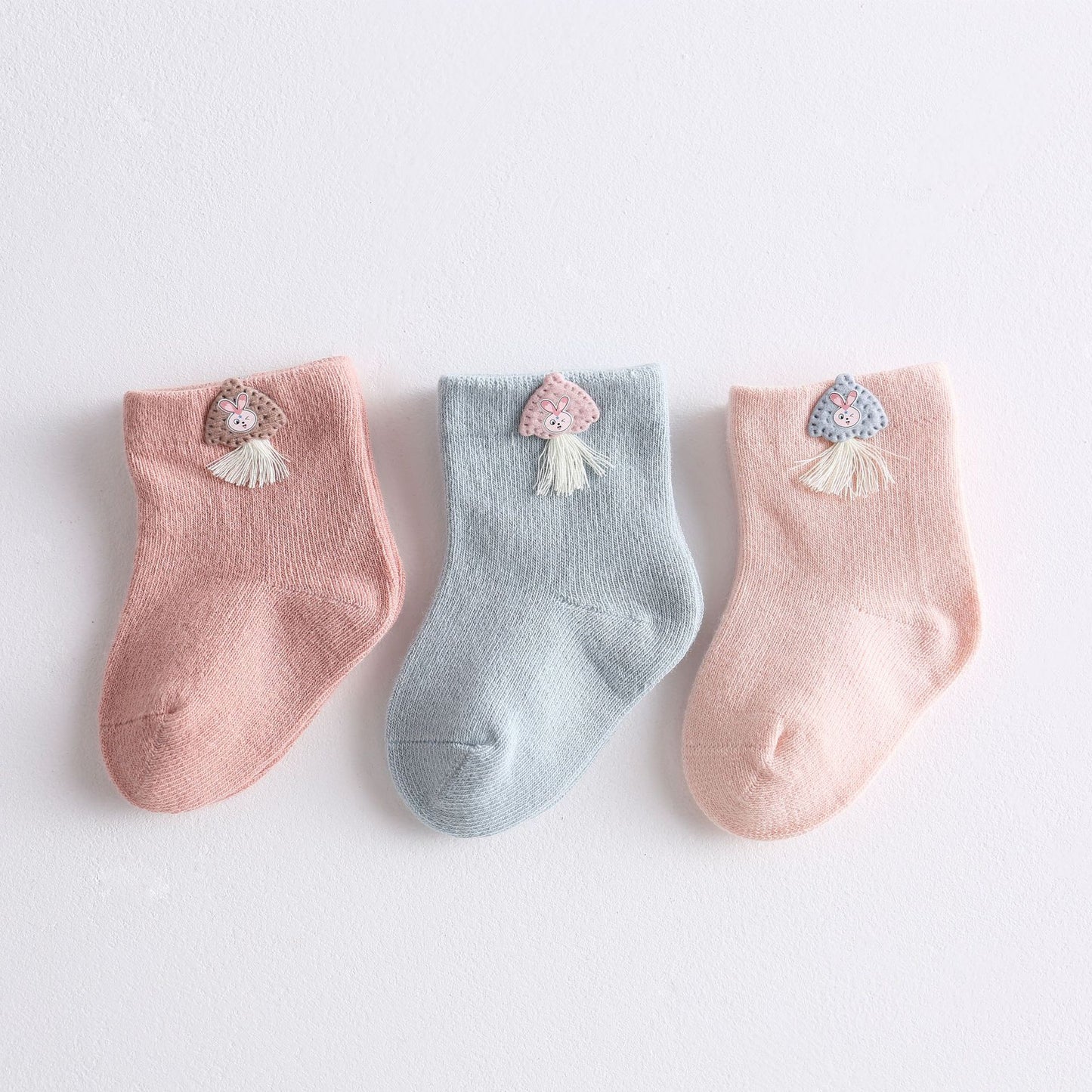 Tegneserie tilbehør Babysokker Benløse baby bomuldssokker