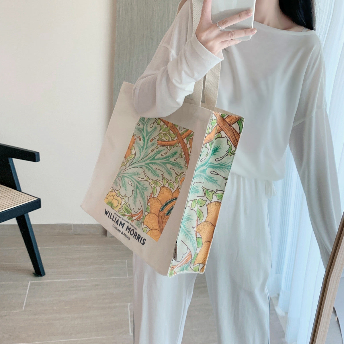 Women's Fashion Vintage Zipper Canvas Shoulder Bag