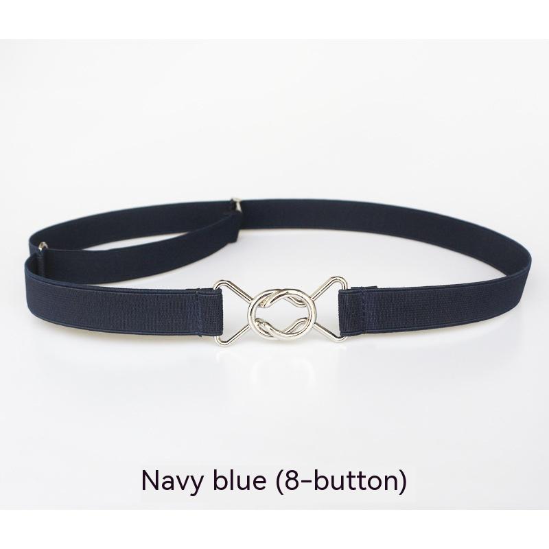 Men's And Women's Stylish Simple And Versatile Jeans Decoration Invisible Belt