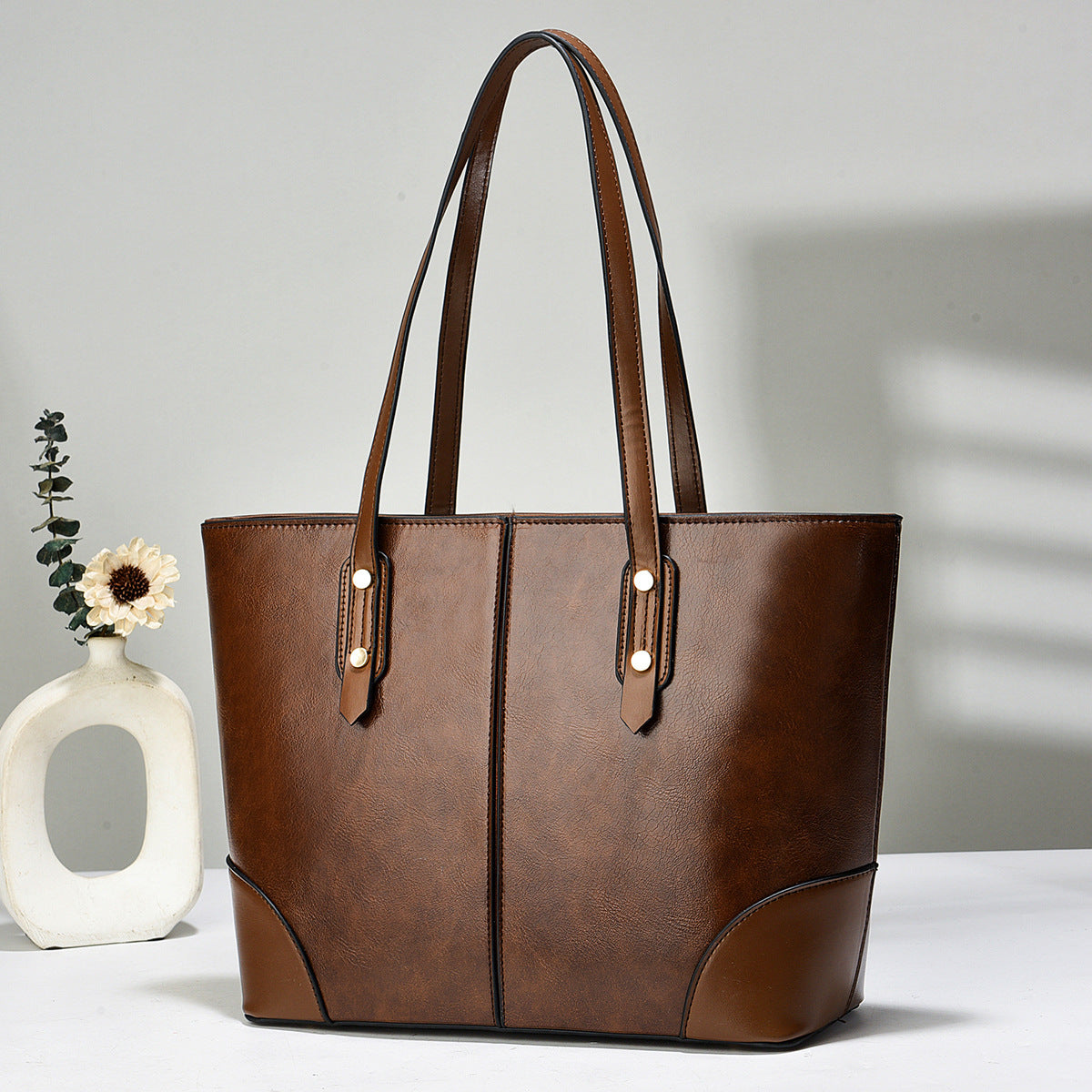 Large Capacity Tote Single Shoulder Underarm Bag
