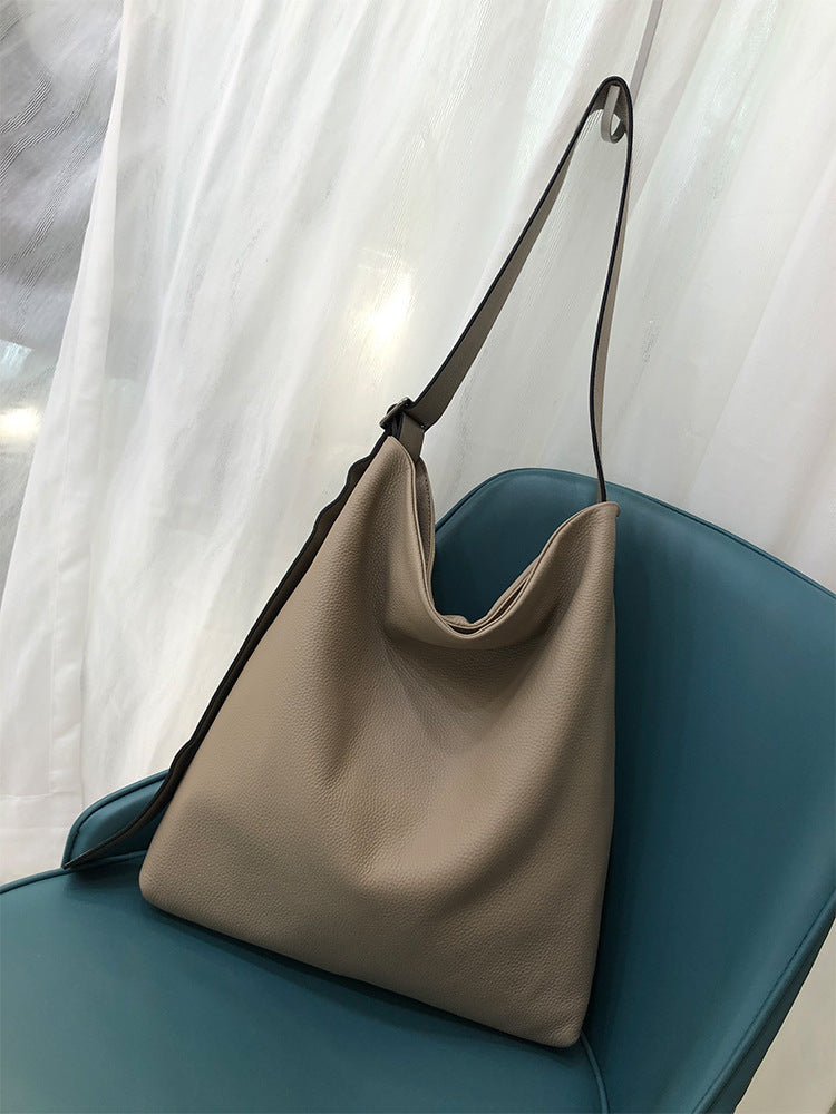 New Top Layer Cowhide Natural Fall Crossbody Shoulder Bag