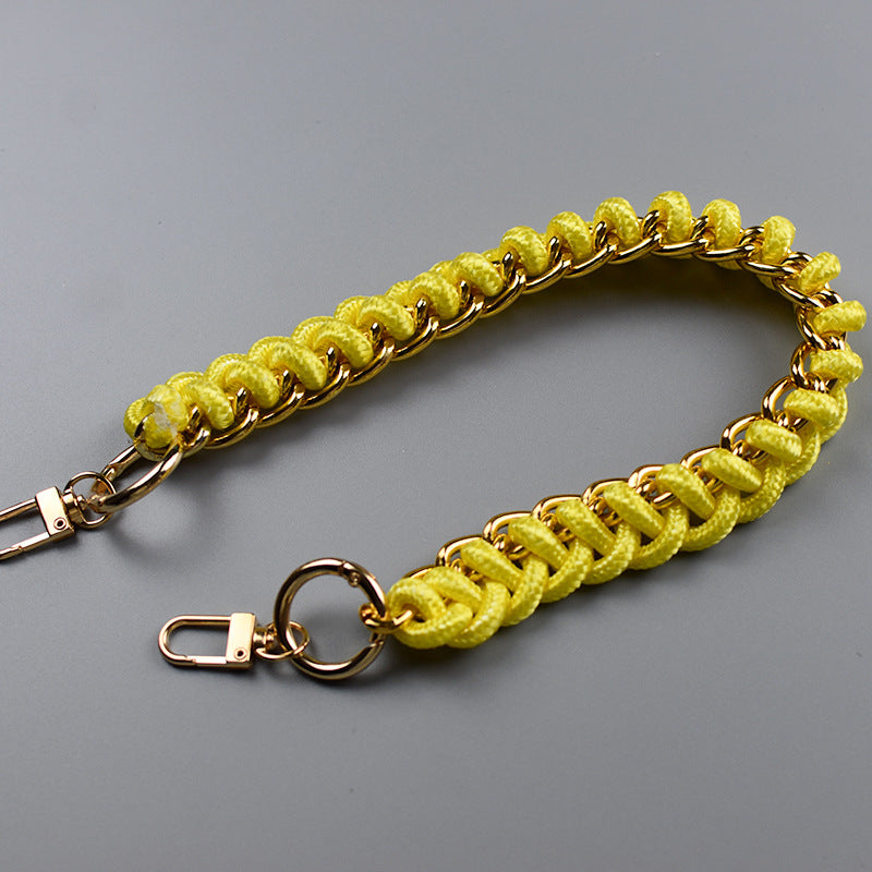 Women's Bag Woven Bag With 40cm Short With Buckle Can Be Mobile Phone Charm