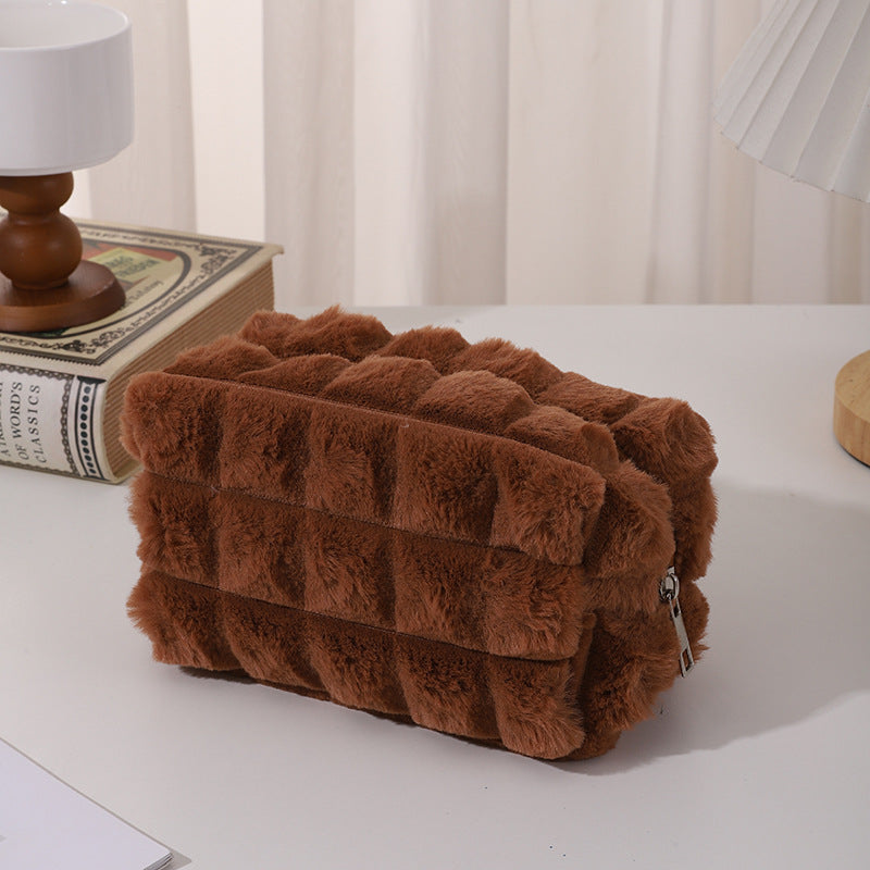 DIY Plush Maillard-style Student Pencil Case