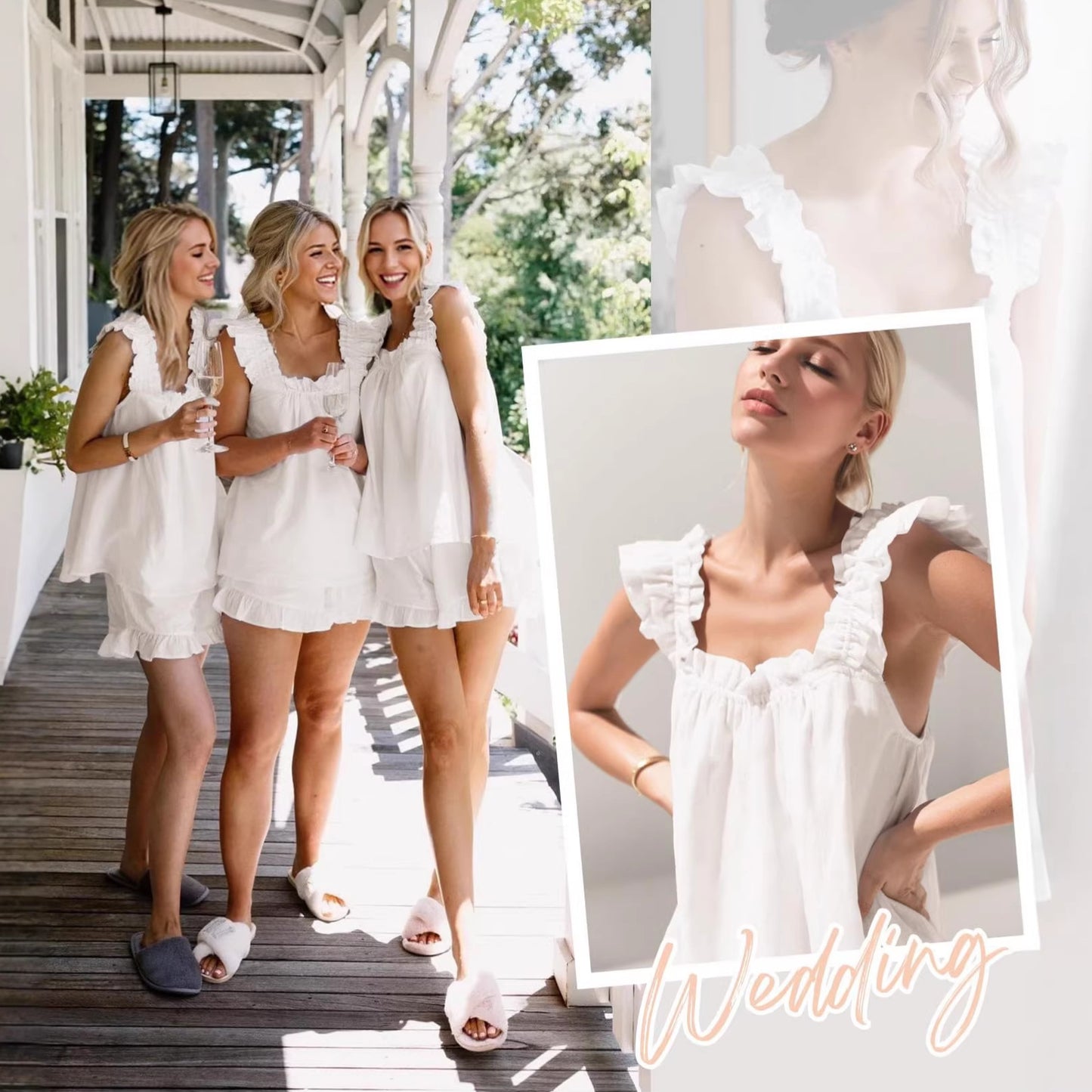 Solid Color Loungewear Womens Tank Top And Shorts Pajama Set