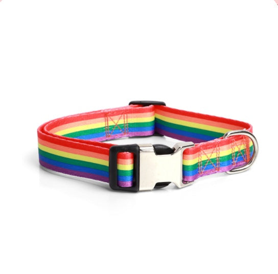 Collar Pet Dog Rope Ethnic Style Striped Forest Polyester Cotton