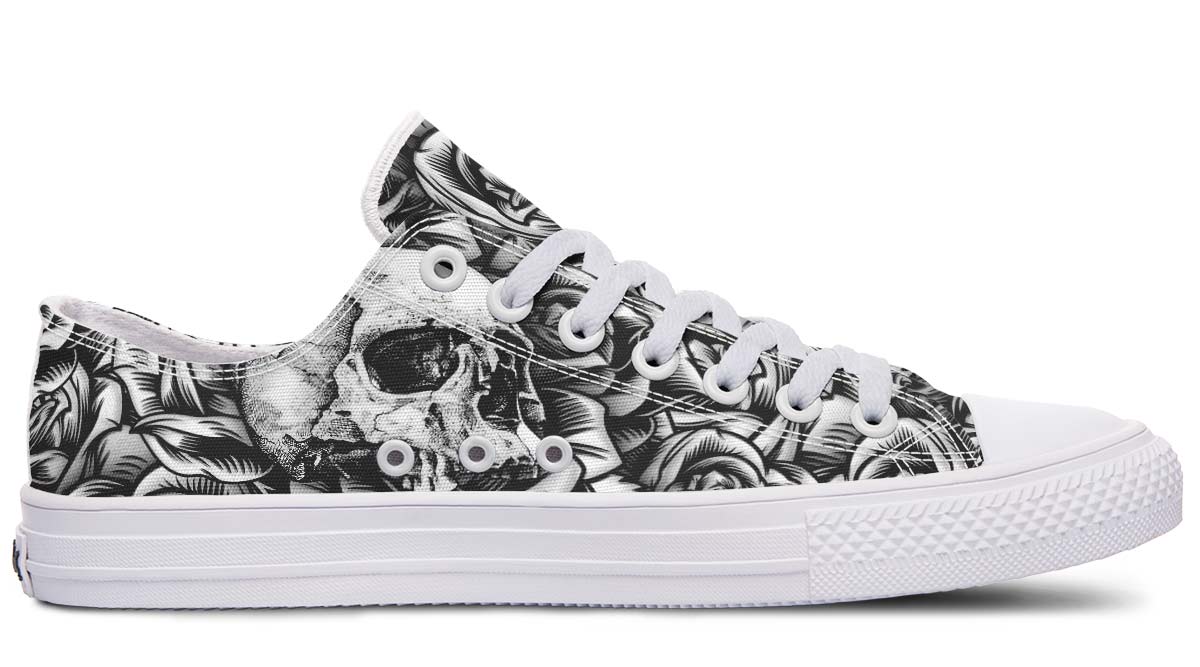 Fashion Print Couple Low-Top Canvas Shoes