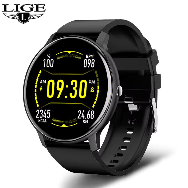 Smart Watch Men Women Full Touch Screen Sport Fitness Watch Man IP67 Waterproof Bluetooth for Android IOS Smartwatch Men