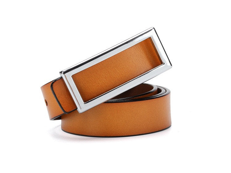 Simple Decorative Versatile Belt Smooth Buckle