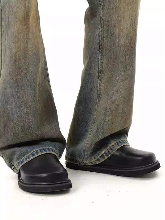 Slip-on Outerwear Big Head Boken Slippers