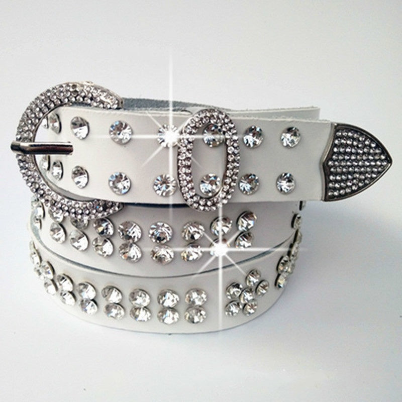 Korean Fashion Ladies Personality Leather Belt