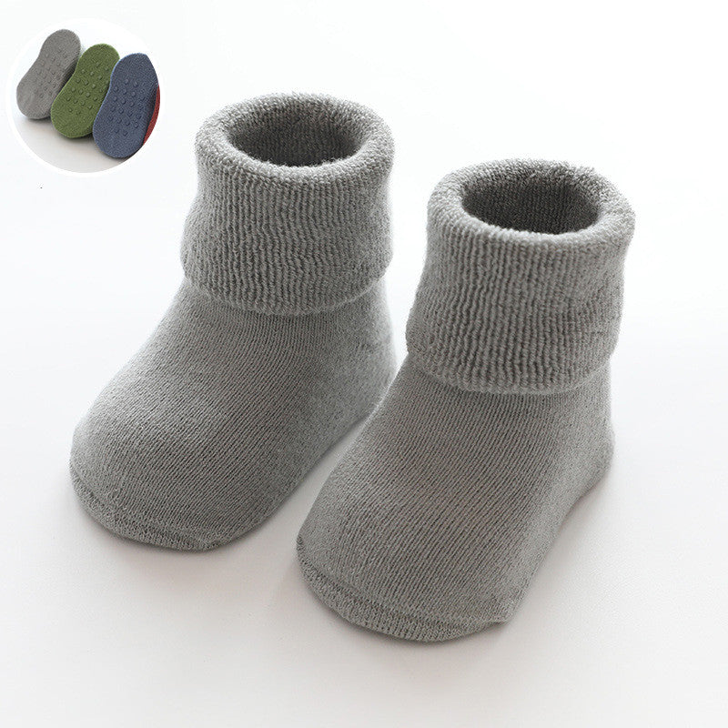 New Style Terry Thickened Baby Socks Non-slip
