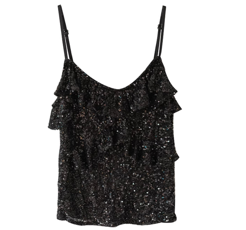 Heavy Industry Glitter Sexy Pure Style Vest