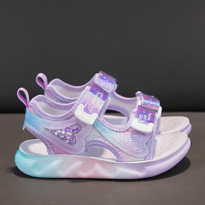 Girls' Beach Shoes With Polyurethane Soft Soles