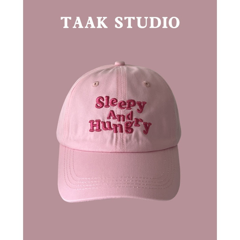 Color White Hat Female RaspberryBaseball Cap