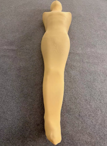 Solid Color 50DD Nylon Full-body Sleeping Bag