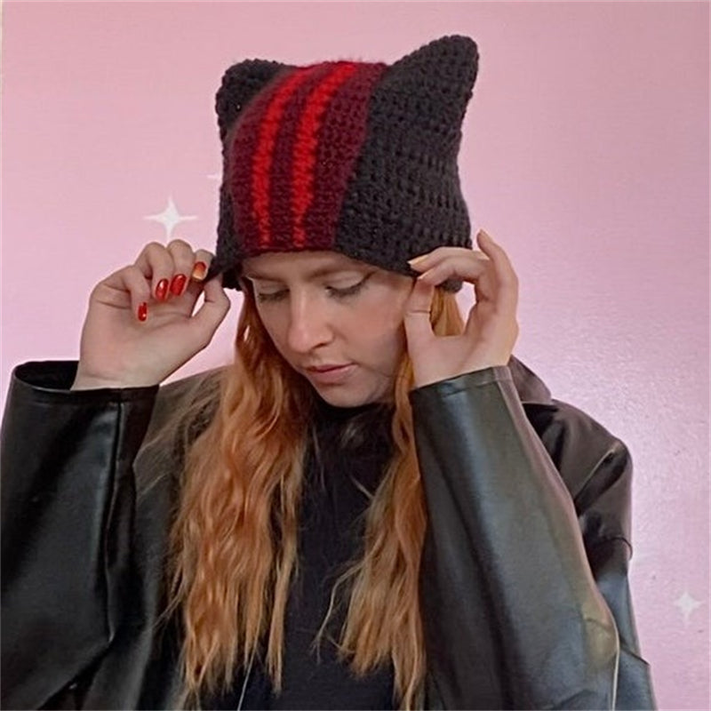 Ear Protection Warm Face Small Wool Hat