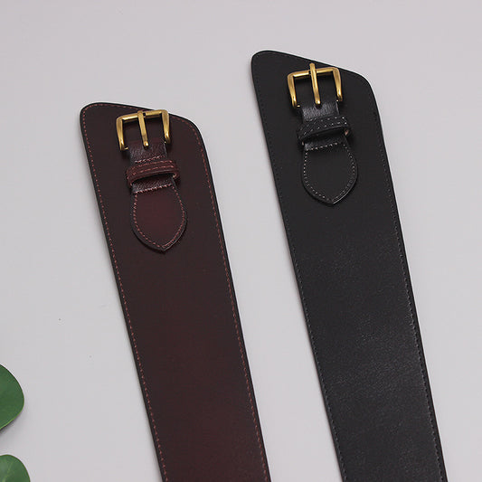 Irregular Women Leather All Match Belt Fashion