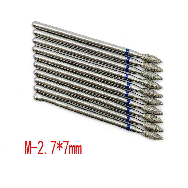 Nail Emery Sanding Sleeve Loading And Unloading Drill To Remove Dead Skin Diamond Bit