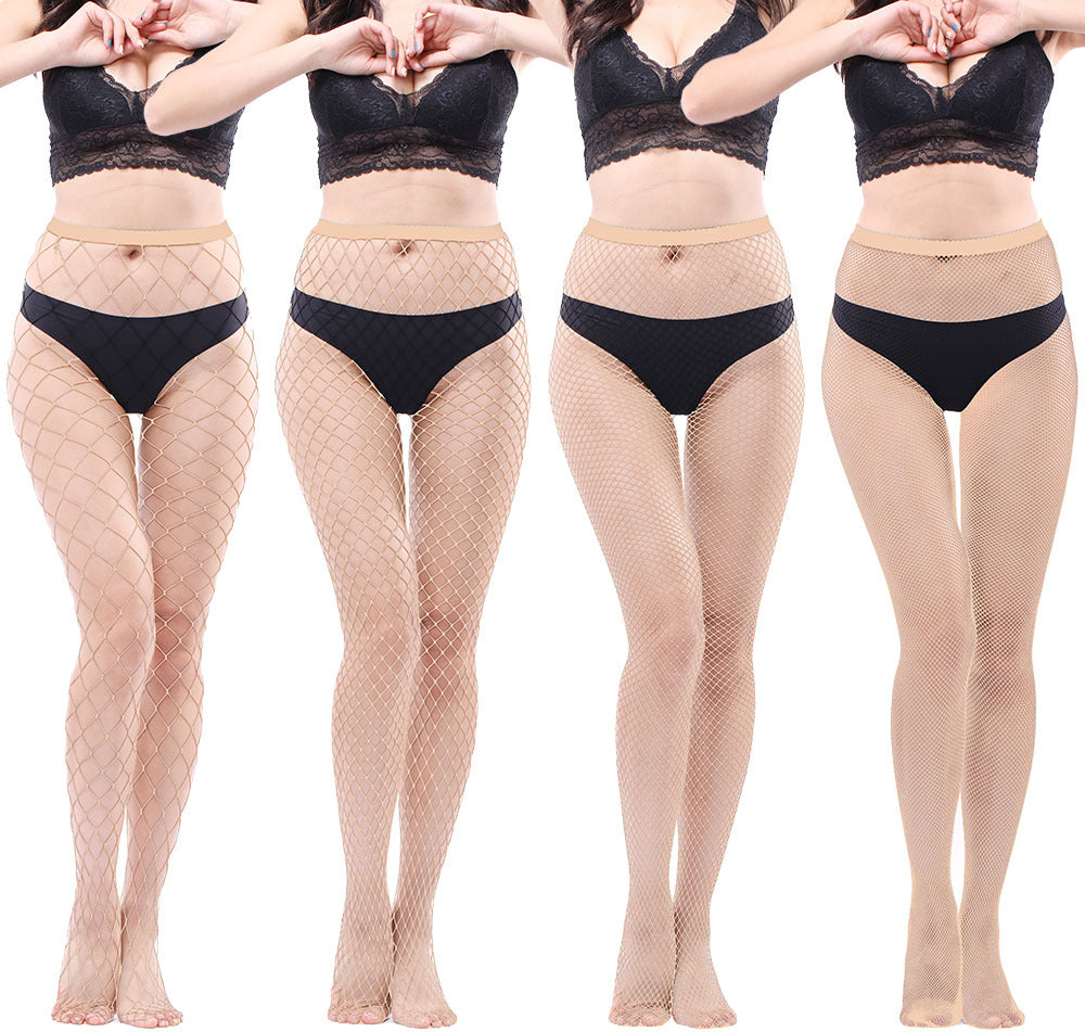 Super Elastic Big Net Fishnet Socks Toe Encryption Net Pants