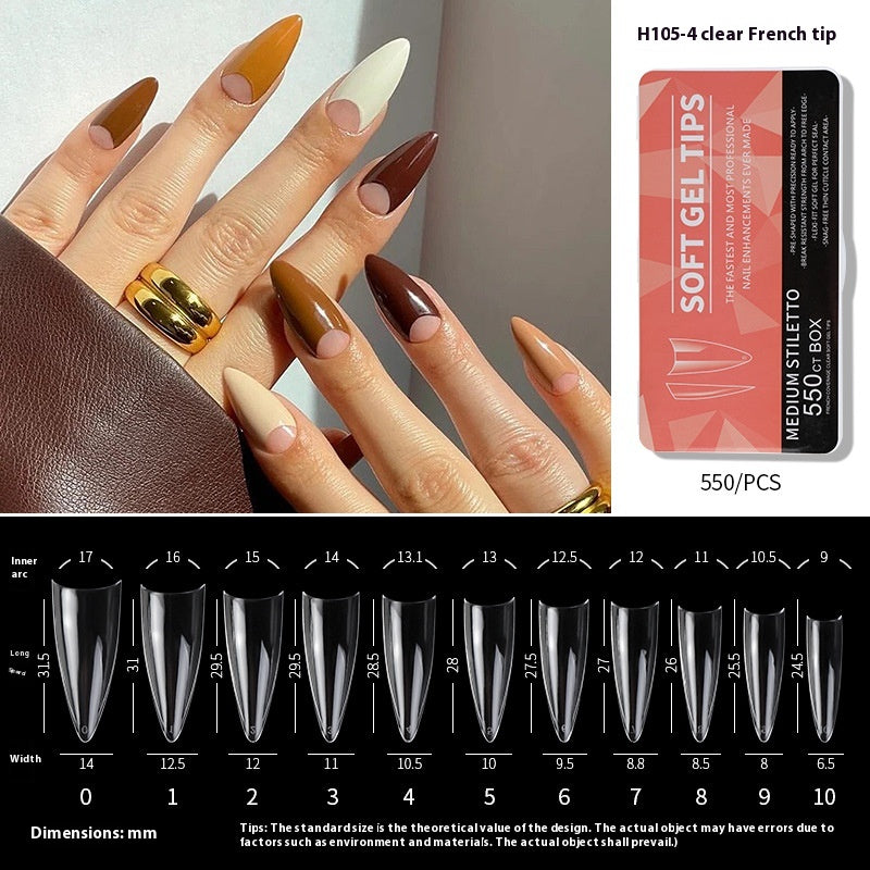 Porcelain White Box Nail Polish Ultra-thin And Scratch Free Matte