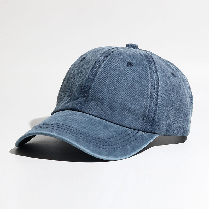 Washed Cotton Curved Brim Outdoor Sports Ladies Summer Sun Hat